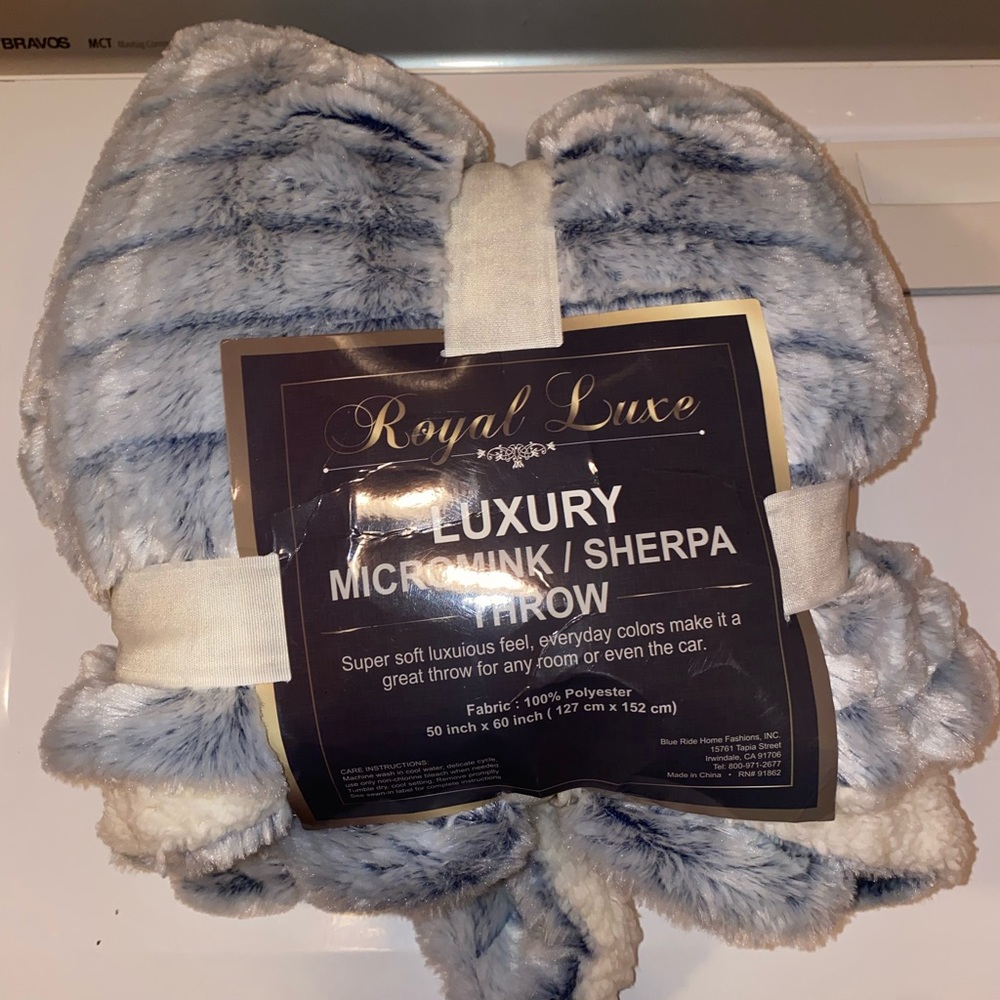 Sherpa blanket